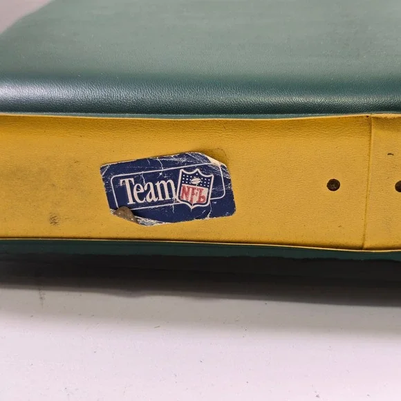 Vintage Green Bay Packers Seat Cushion Chair NFL Football 1993 KR Industries - Picture 12 of 12